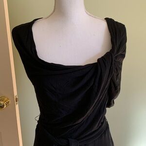 Trina Turk jersey black dress